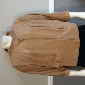 Chico's Black Label, Tan, 3/4 Length Sleeve, 2 Pocket Jacket